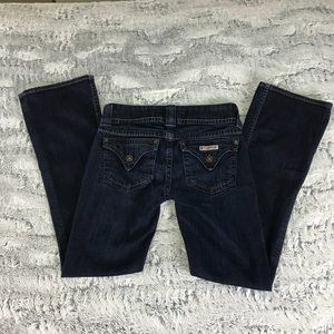 Hudson Jeans 100% cotton Dark wash Boot cut sz 25